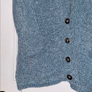 SOFTEST! COMFIEST! Light blue sweater :)